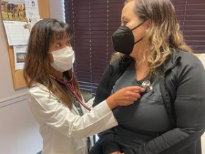 Dr. Lynn Dea, MPCP Annapolis, sees a patient